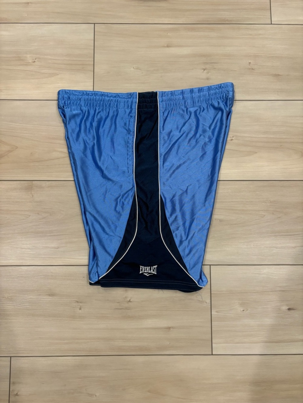 Everlast Y2K Men's Light Blue with Two Tone Panel Athletic Shorts